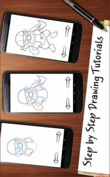 Drawing App Pirates Ships and Weapons游戲截圖1