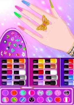 Nail Salon - Manicure Nails Game for Girls游戲截圖2
