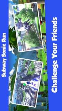 Subway Sonic Run游戲截圖4