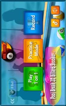 Billard Break Lite 3D Pool Snooker / Pro游戲截圖3