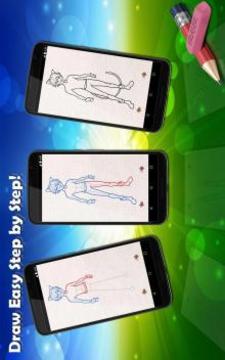 Drawing Lessons Tales of Ladybug & Cat Noir Heroes游戲截圖2