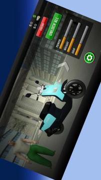 City Traffic Scooter Simulator Bike Rider游戲截圖1