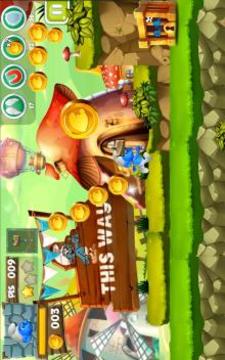 Legend of blue hero :quest for restore the village游戲截圖2