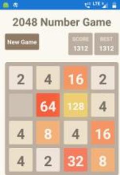 2048 Number Game游戲截圖1