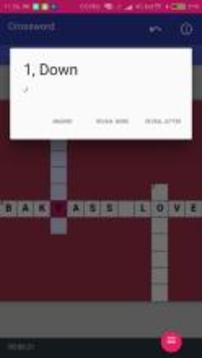 Lovers CrossWord游戲截圖2