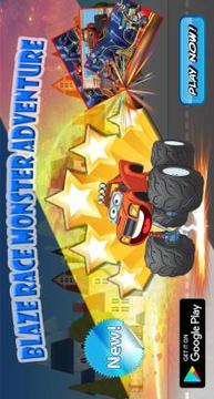 Blaze Race Monster Adventure游戲截圖1
