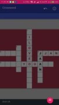 Lovers CrossWord游戲截圖4