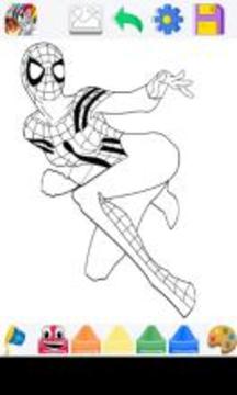 spider coloring man游戲截圖3