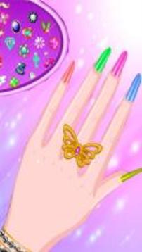 Nail Salon For Barbie - Girls Game游戲截圖2