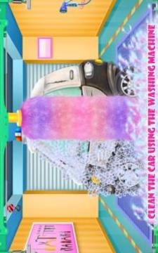 Baby Police Car Wash游戲截圖5