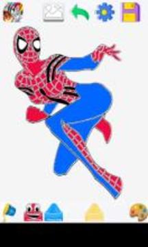 spider coloring man游戲截圖4