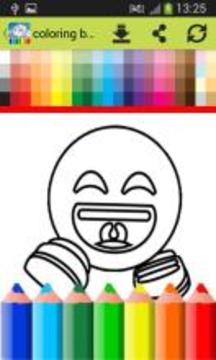 coloring book for emoji fans游戲截圖3