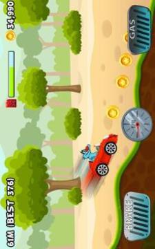 Oggy Hill Car Racing游戲截圖2