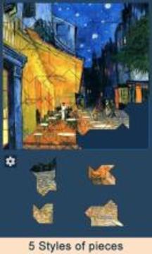 Paintings Jigsaw Puzzles游戲截圖5