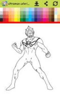 How to color ultra ( coloring book for ultra )游戲截圖2