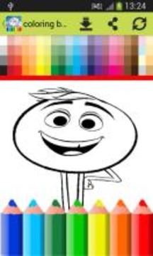 coloring book for emoji fans游戲截圖1