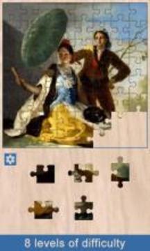 Paintings Jigsaw Puzzles游戲截圖2