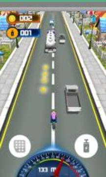 Highway Moto Rush Speed游戲截圖3