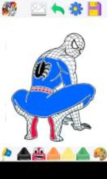spider coloring man游戲截圖1