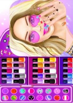 Nail Salon For Barbie - Girls Game游戲截圖1