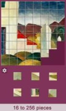 Paintings Jigsaw Puzzles游戲截圖3