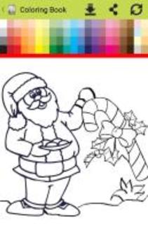 Coloring book for christmas 2018游戲截圖2