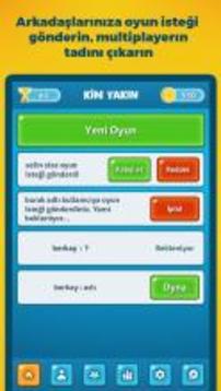 Kim Yak?n - Tahmin Bilgi Yar??mas?游戲截圖1