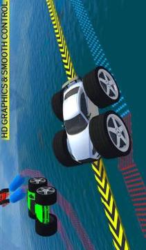 Impossible Monster Car Games游戲截圖1