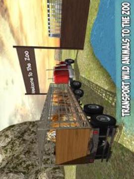 Offroad Wild Animals Transport游戲截圖2