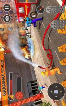 Fire Fighter Truck Real City Heroes游戲截圖5