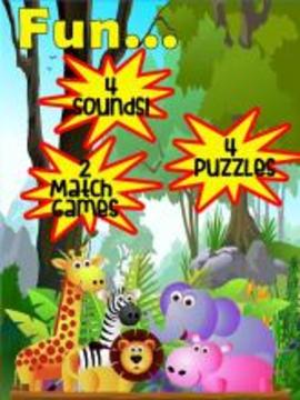 Zoo Animal Games for Toddlers游戲截圖4