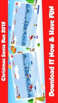 Christmas Santa Run 2018 Game游戲截圖1