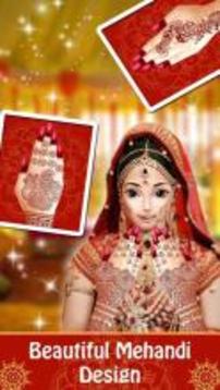 Indian Bride Mehandi Salon游戲截圖1