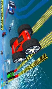 Impossible Monster Car Games游戲截圖3