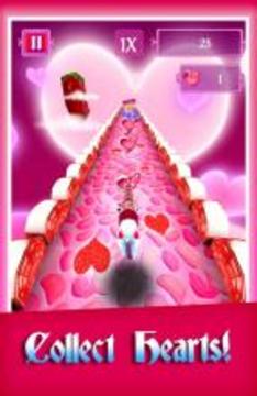 Unicorn Valentine Sky Rider 3D游戲截圖2