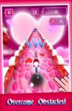 Unicorn Valentine Sky Rider 3D游戲截圖4