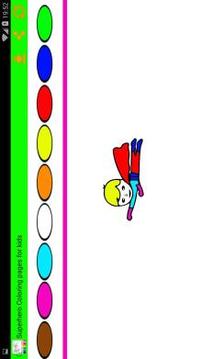 superheros coloring pages book for kids游戲截圖5