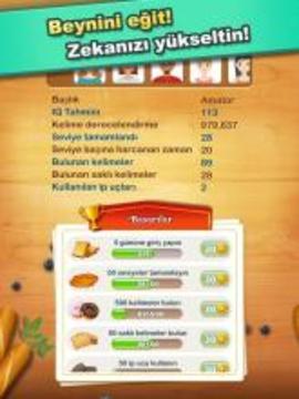 Kelime Bulmaca -- Zeka Yar??mas?, #1 Türk?e!游戲截圖2