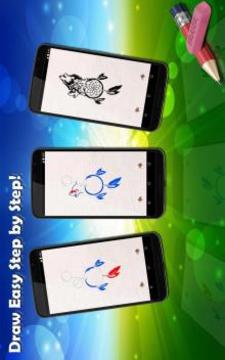 Drawing Lessons Tattoo Wolves Jaws and Fangs游戲截圖3