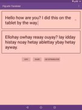 Pig Latin Translator/Detranslator游戲截圖4