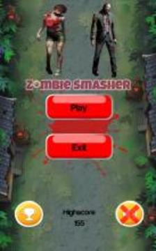 Zombie attack : Smash Zombie Game游戏截图2