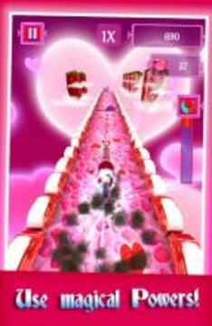 Unicorn Valentine Sky Rider 3D游戲截圖3
