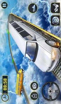 Impossible Limo Driver Smart Car Parking Tracks 3D游戲截圖3