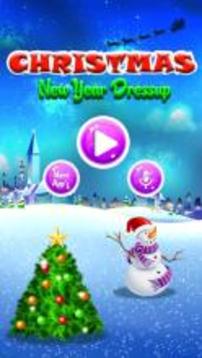 Christmas New Year Dressup游戲截圖1
