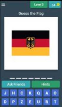 Guess The Flag- World Flag Quiz游戲截圖4