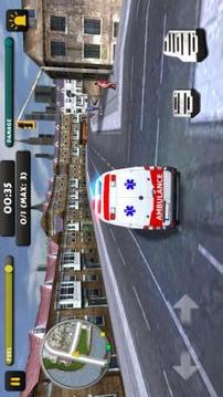 Ambulance Car Simulator 3D游戲截圖2