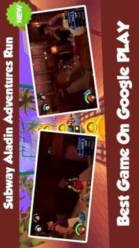 Subway Aladin Adventures Game游戲截圖3