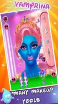 Vampire Beauty Salon Makeup游戲截圖1