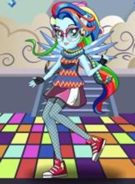 Dress up Rainbow Dash Dance Magic游戲截圖4