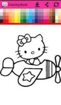 Coloring Book for Kitty游戲截圖2